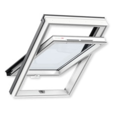 Мансардные окна ПВХ Velux Optima (Велюкс Оптима) GLP-0073B. Ручка снизу.