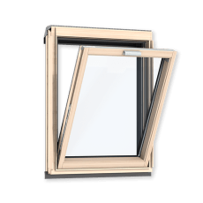 Вертикальные окна для комбинации с мансардными окнами Velux (Велюкс). Дизайнерские решения.
