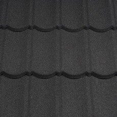 Композитная черепица Metrotile (Метротайл) Metrotile, цвет Coal Black