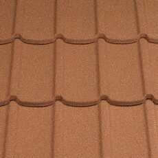 Композитная черепица Metrotile (Метротайл) Mistral, цвет Terracotta